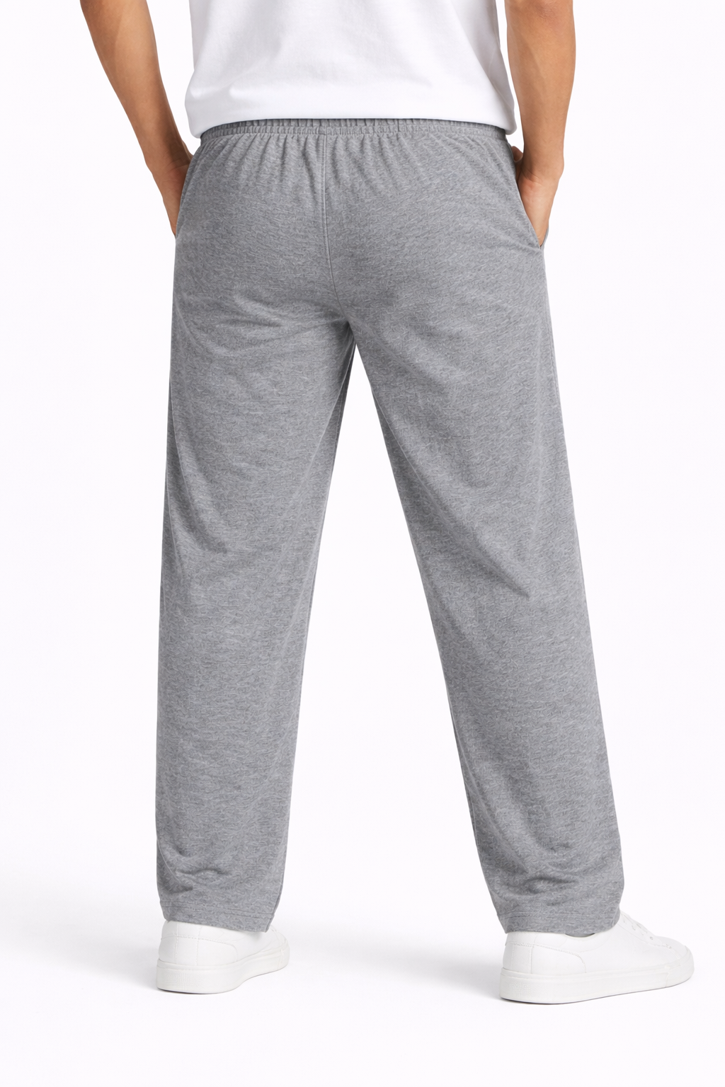 Men’s Lightweight Summer Blend Trousers – Relaxed Fit Drawstring Pants | Breathable Casual Everyday Wear