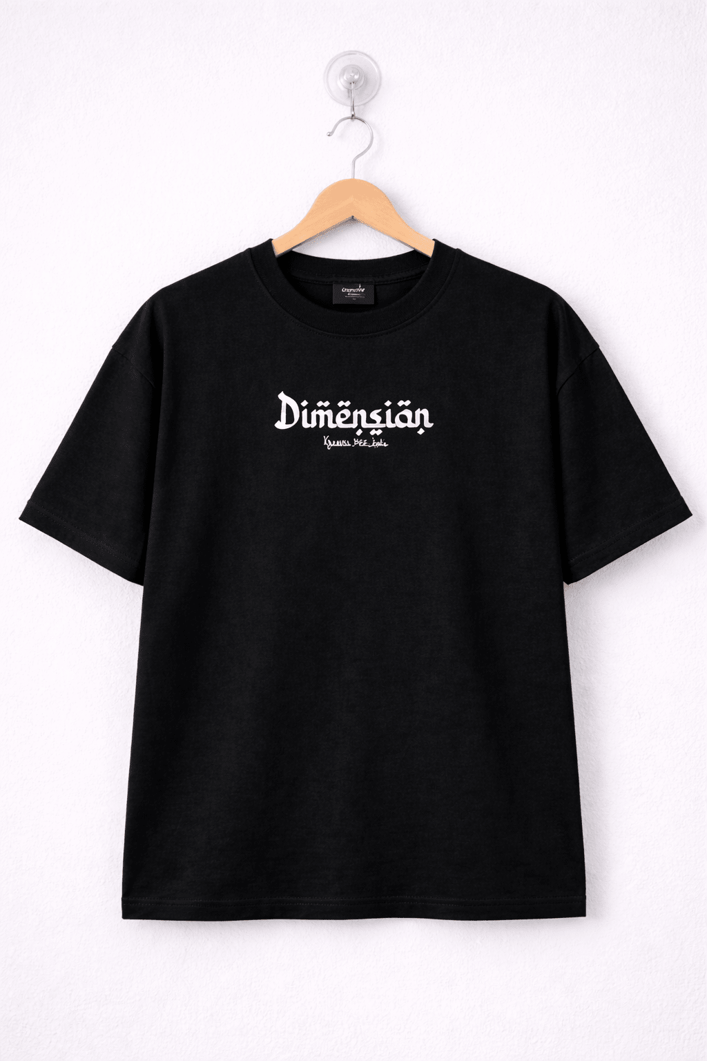 Dimension Oversized T-Shirt – Men's White Edition - Zeenex