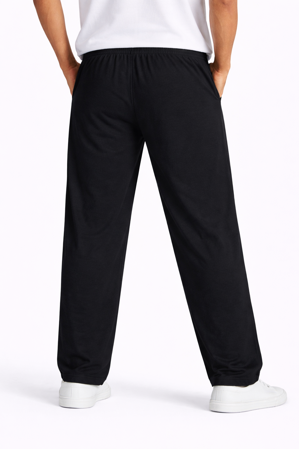 Men’s Lightweight Summer Blend Trousers – Relaxed Fit Drawstring Pants | Breathable Casual Everyday Wear